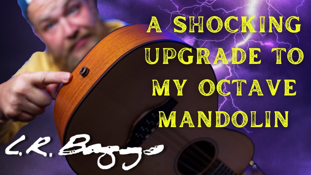 How to install an @lrbaggsmedia Element in a mandolin. featuring a Pono M-20 octave mandolin.