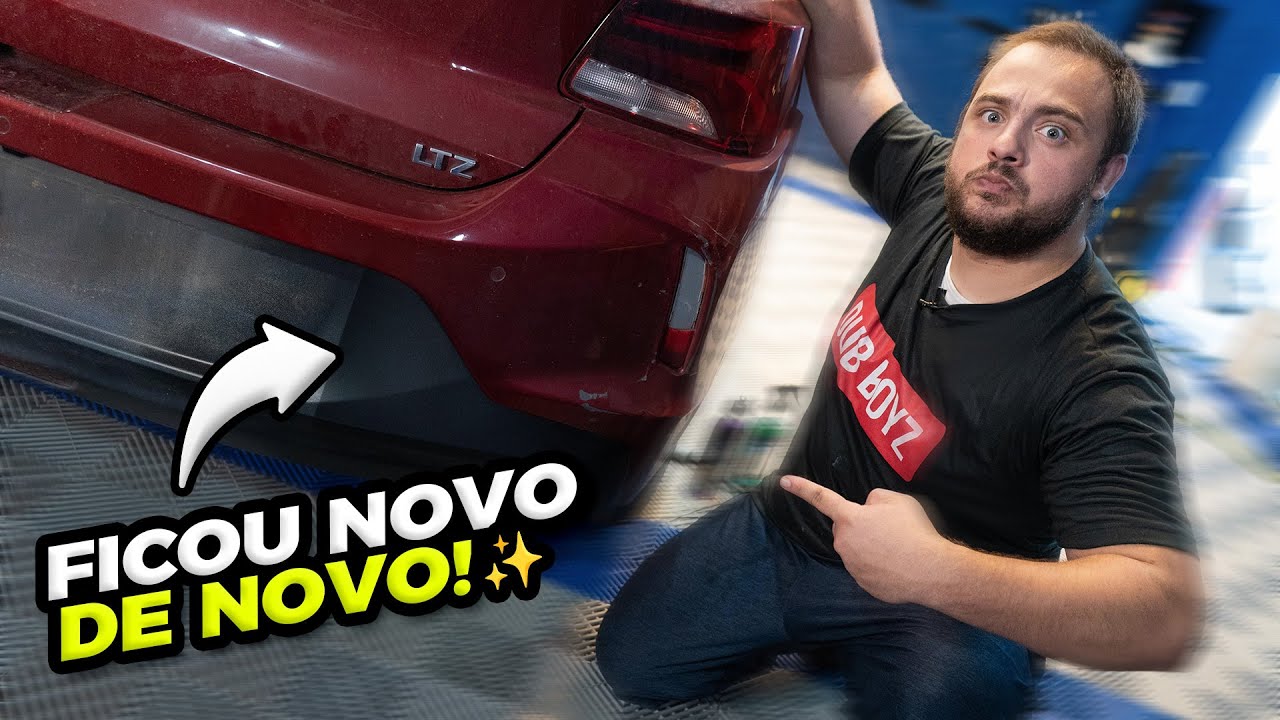 LIMPEZA E RESTAURA&Ccedil;&Atilde;O DE PL&Aacute;STICO COM BRILHO! ✨