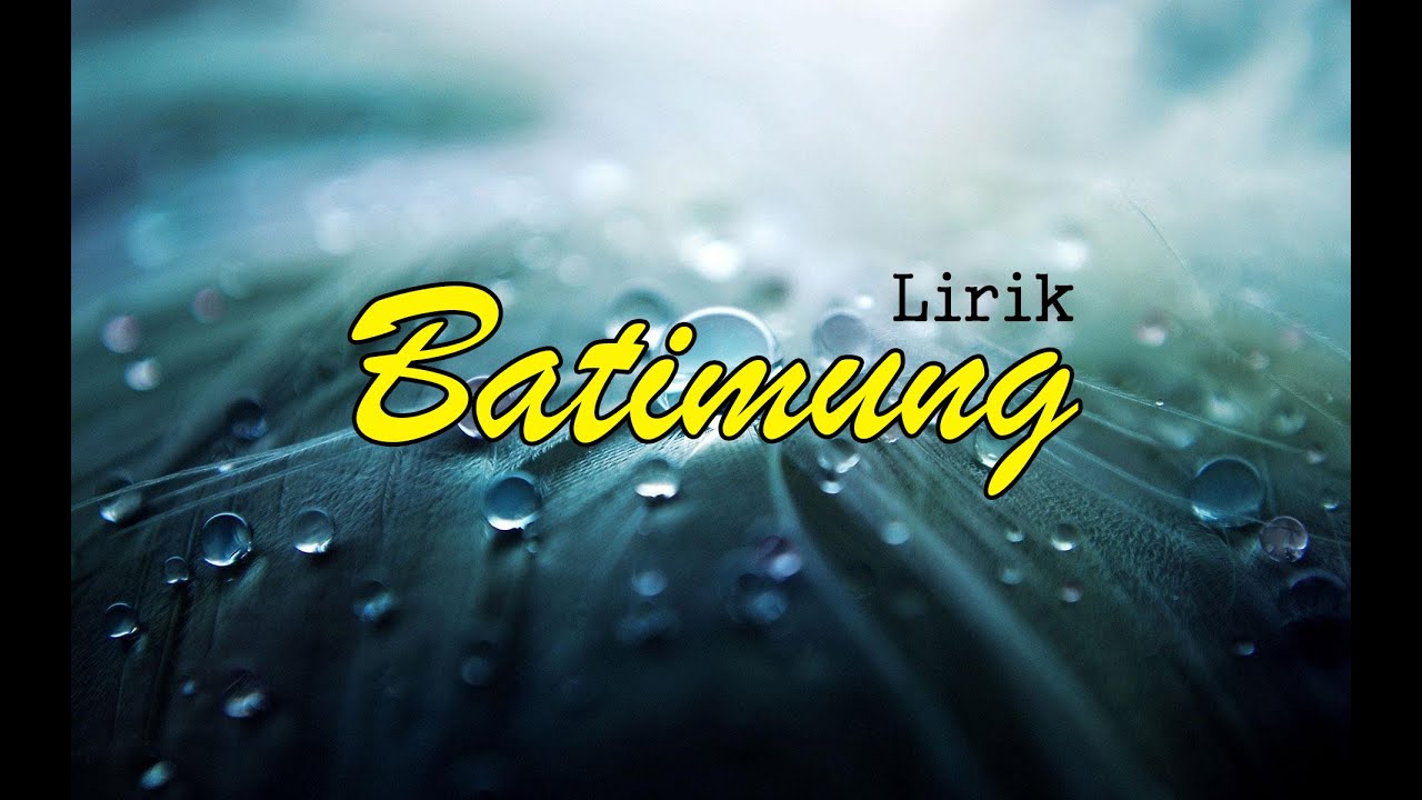 Lagu Banjar Batimung (Lirik) - cover Imjohanah