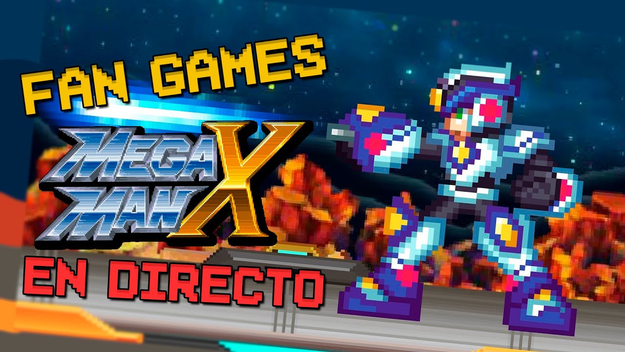 Probamos FAN GAMES De MegaMan EN DIRECTO - PARTE 1🍋🤖