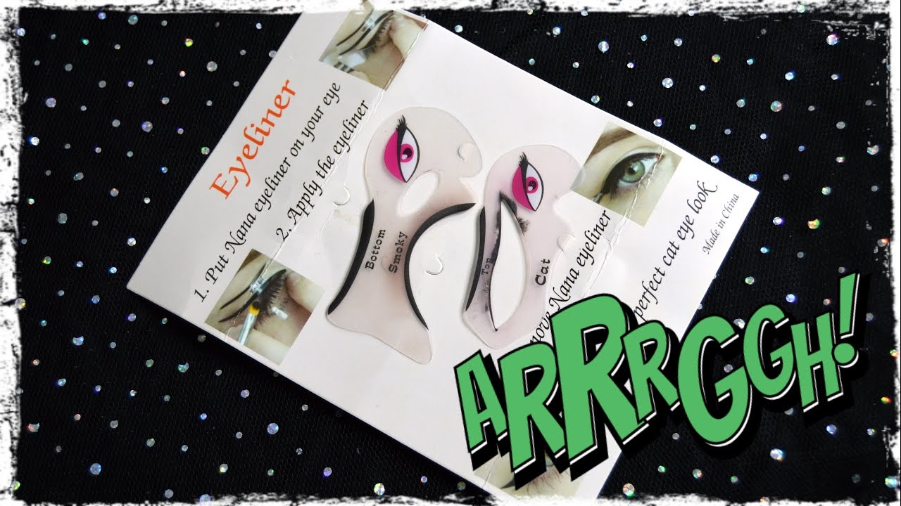 WTF! ¿Pero esto qué es?Plantillas para Eyeliner - Eyeliner Stencils