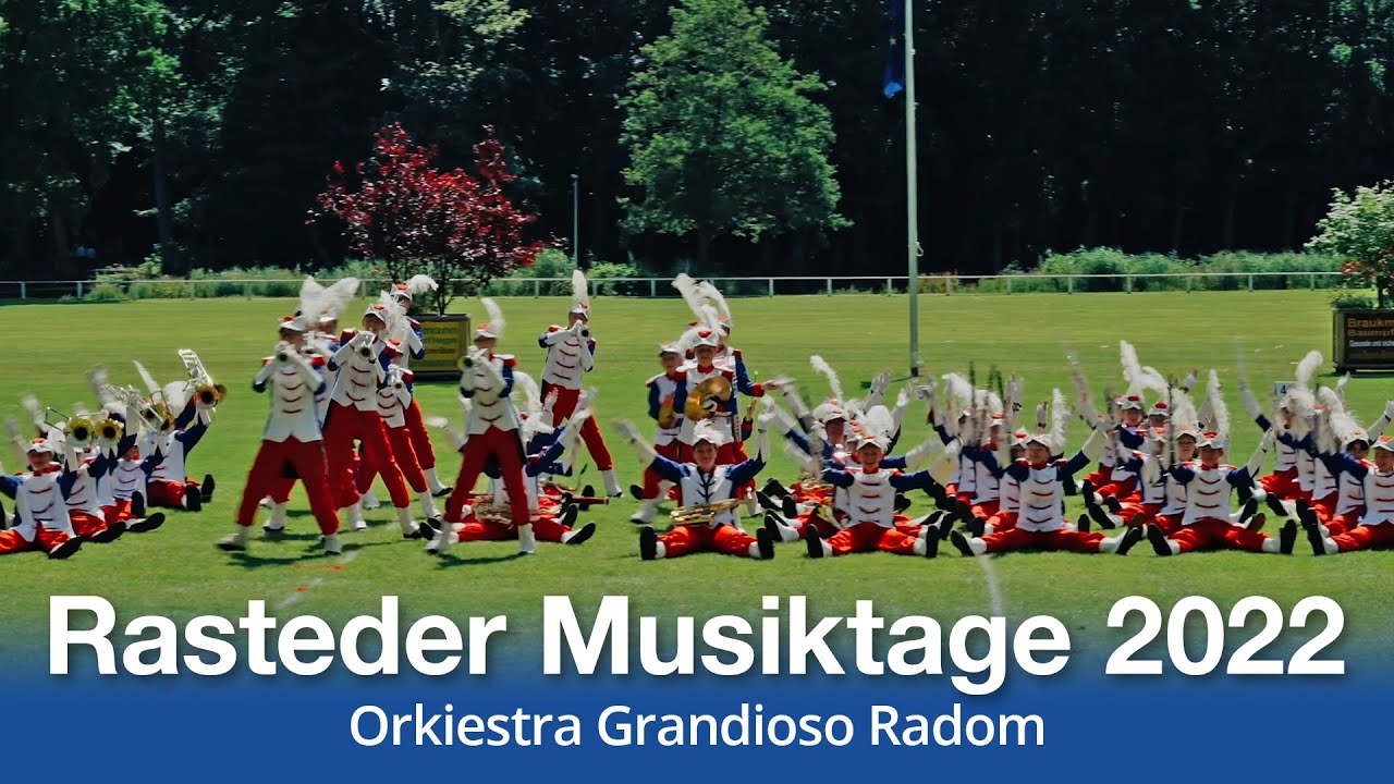 Orkiestra Grandioso Radom Rasteder Musiktage 2022 Marschparade