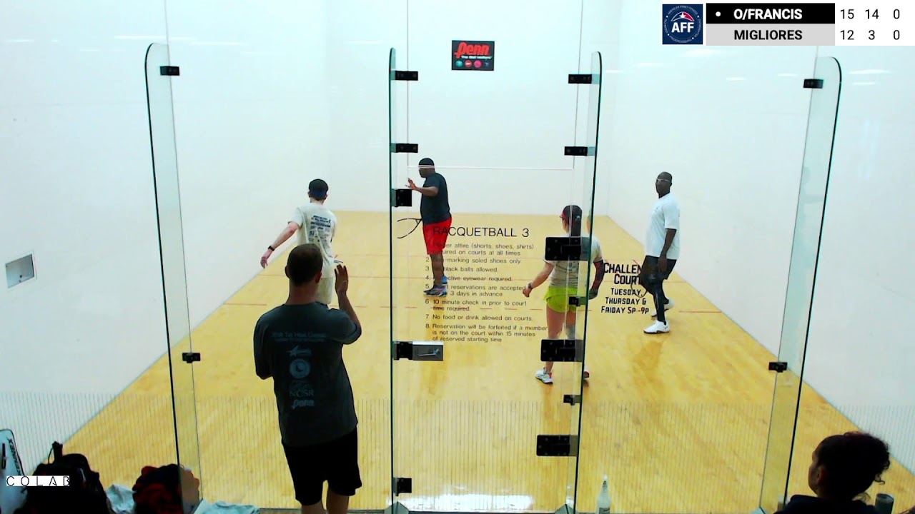 33rd Annual Winter Classic: Open Doubles: Victory/Emily vs Big O/Francis