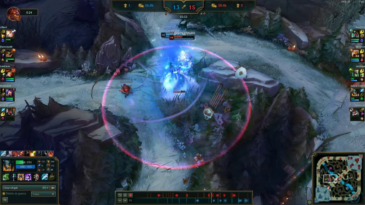 Baiting Olaf with Neeko