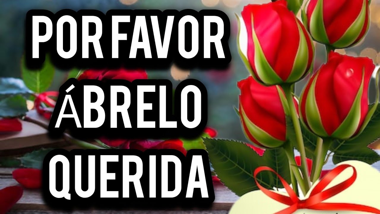 Te confieso esto hoy eres la única que me puede entender querida entiéndeme por favor amor escuchalo
