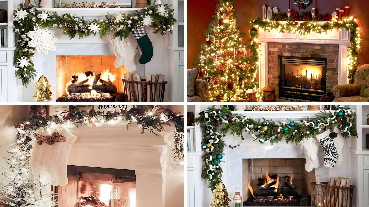 🎄+100 CHRISTMAS DECOR IDEAS 2025 - CHRISTMAS MANTEL DECORATING IDEAS - CHRISTMAS DIY DECORATIONS 🎄