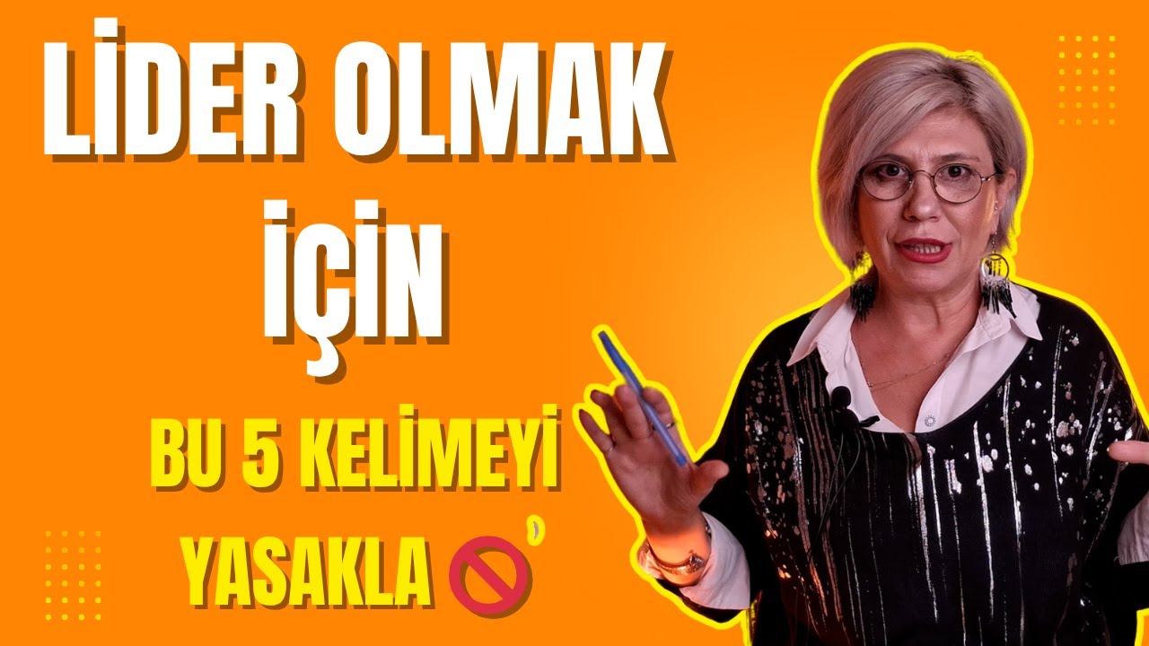 Saygınlığını Öldüren 5 Kelime (LİDER Gibi Konuşun)