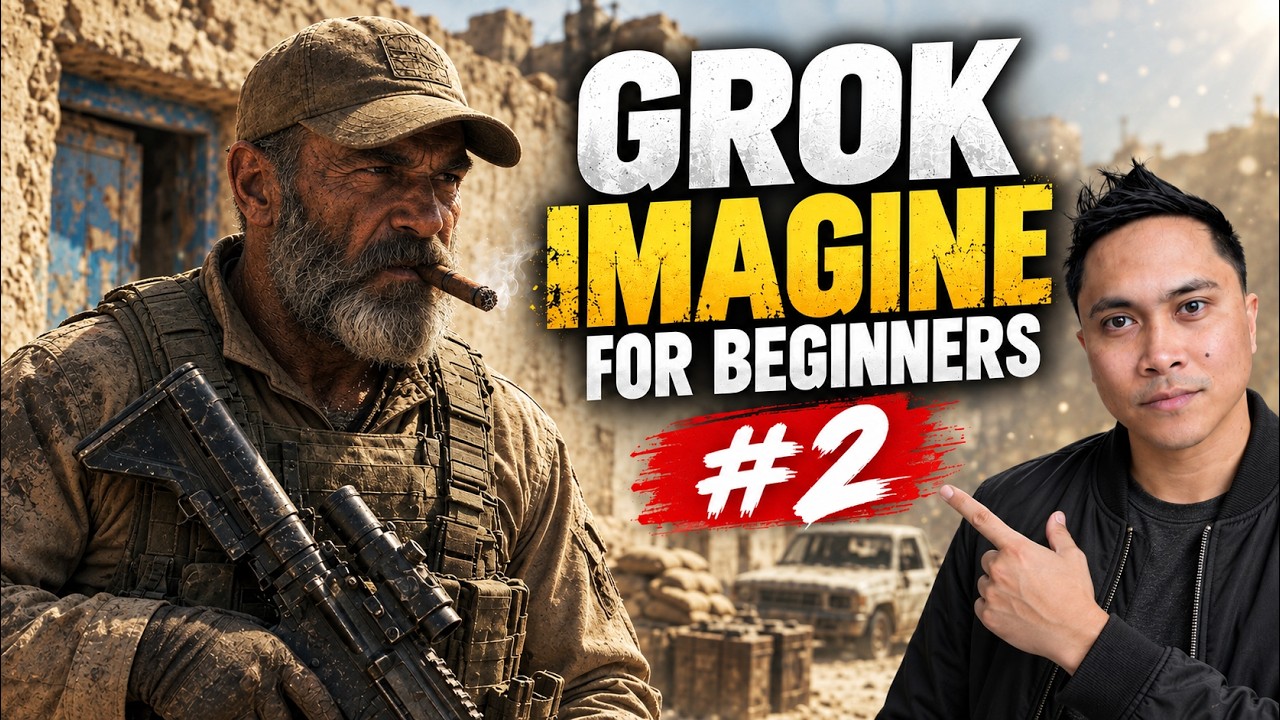 Учебник по Grok Imagine для начинающих №2 (Текст в видео)