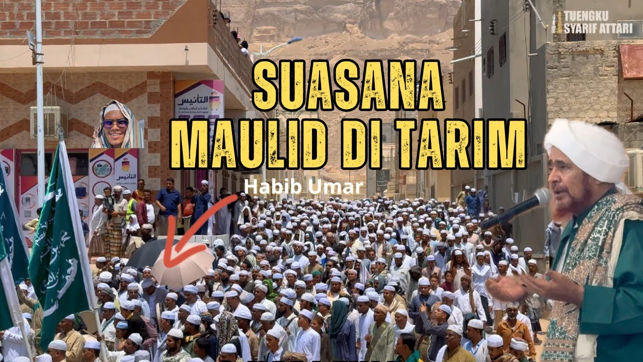 TAK DISANGKA!! BEGINILAH MAULID DI PONDOK HABIB UMAR TARIM | Maulid Darul Mustafa