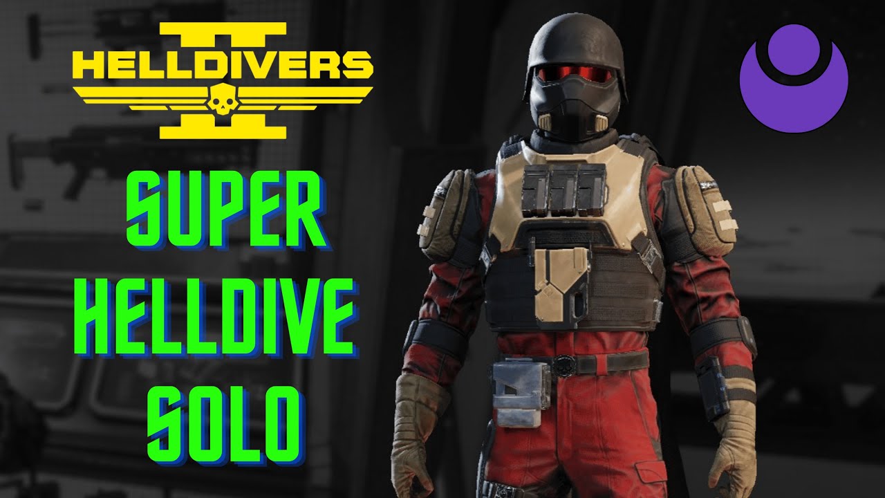 Helldivers 2: Illuminate Solo Deathless Full Clear - Stalwart Build (Hardest Difficulty Gameplay)