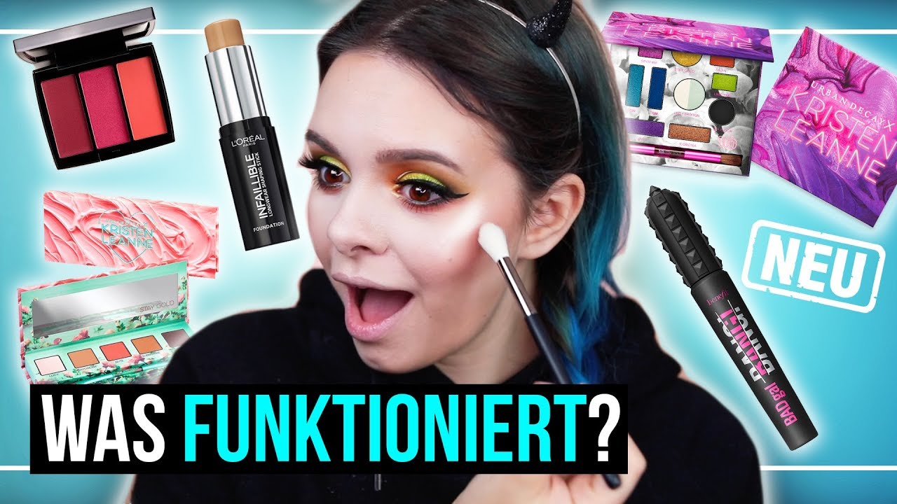 FULL FACE of FIRST IMPRESSIONS - Makeup testen - Drogerie, Urban Decay, ABH, Benefit, ...
