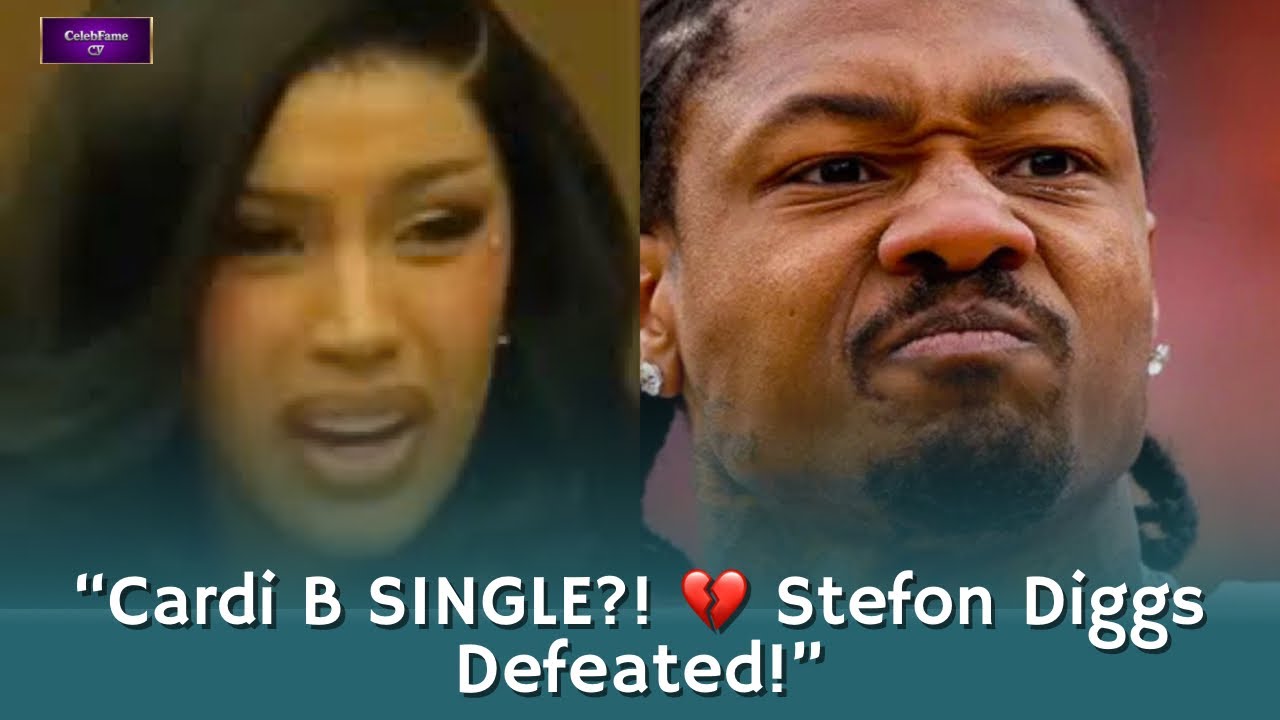 Cardi B CONFIRMS She’s Single on IG Live After Stefon Diggs’ Defeat