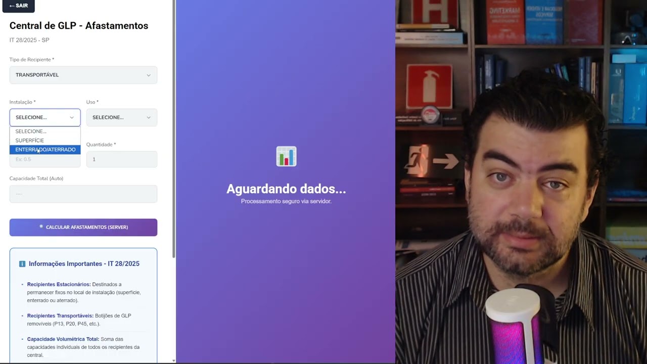 Central de GLP em SP | Como Determinar os Afastamentos Mínimos com o FIRE APP