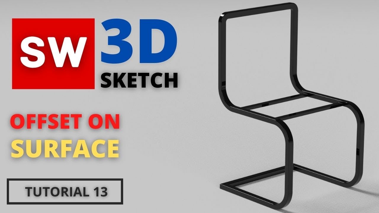 Offset On Surface Command in Solidworks || #Tutorial 13