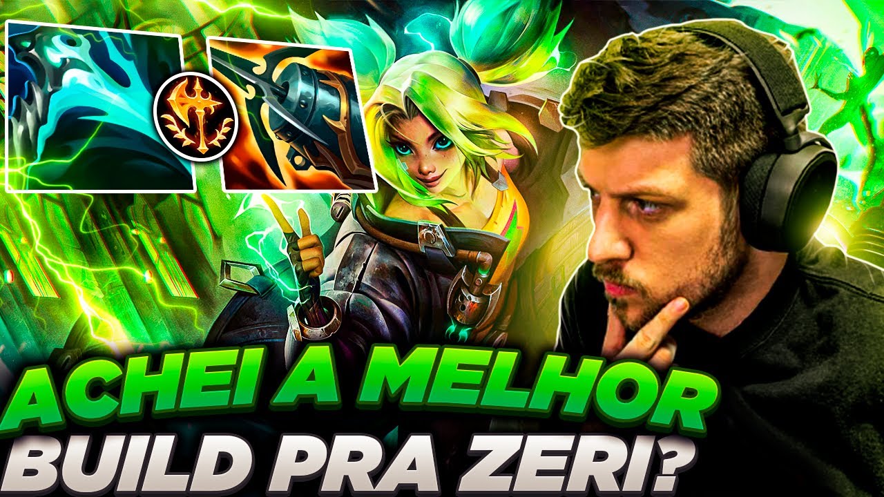 ZERI TÁ ROUBADA? BUILD RUNAS E GAMEPLAY DA NOVA CAMPEÃ!