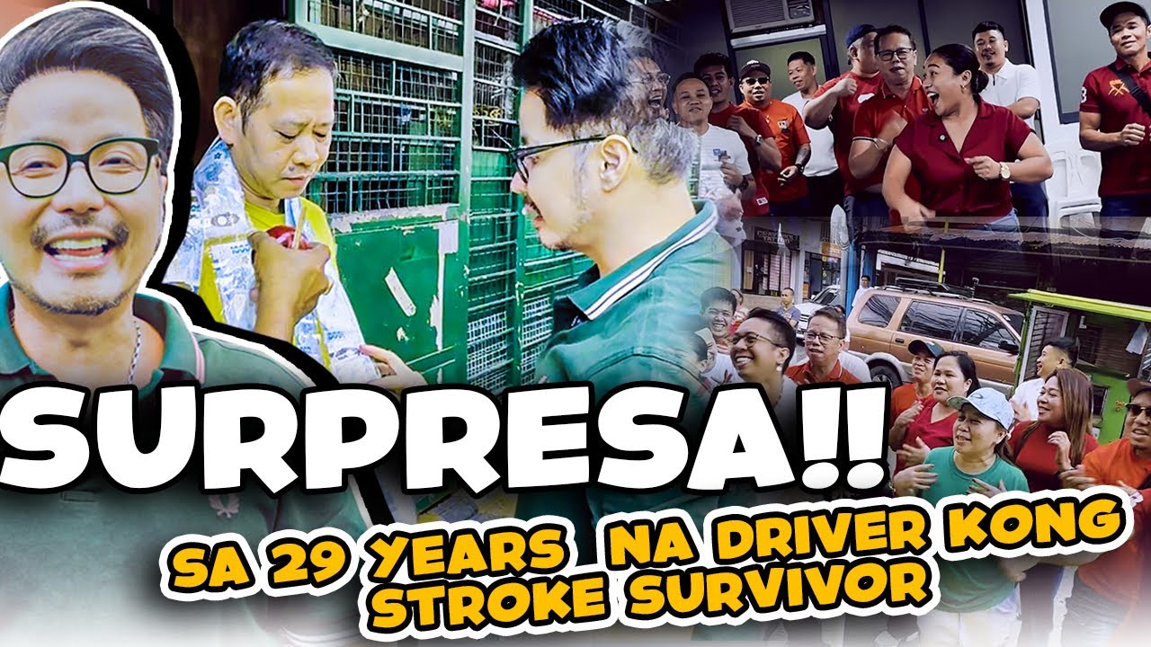 SURPRESA SA 29 YEARS NA DRIVER KONG STROKE SURVIVOR AT MGA DATI NYANG KASAMAHAN l WILBERT TOLENTINO