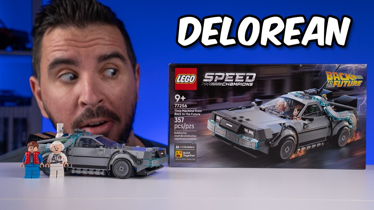Magasságos egek! || LEGO 77256 Vissza a jövőbe időgép