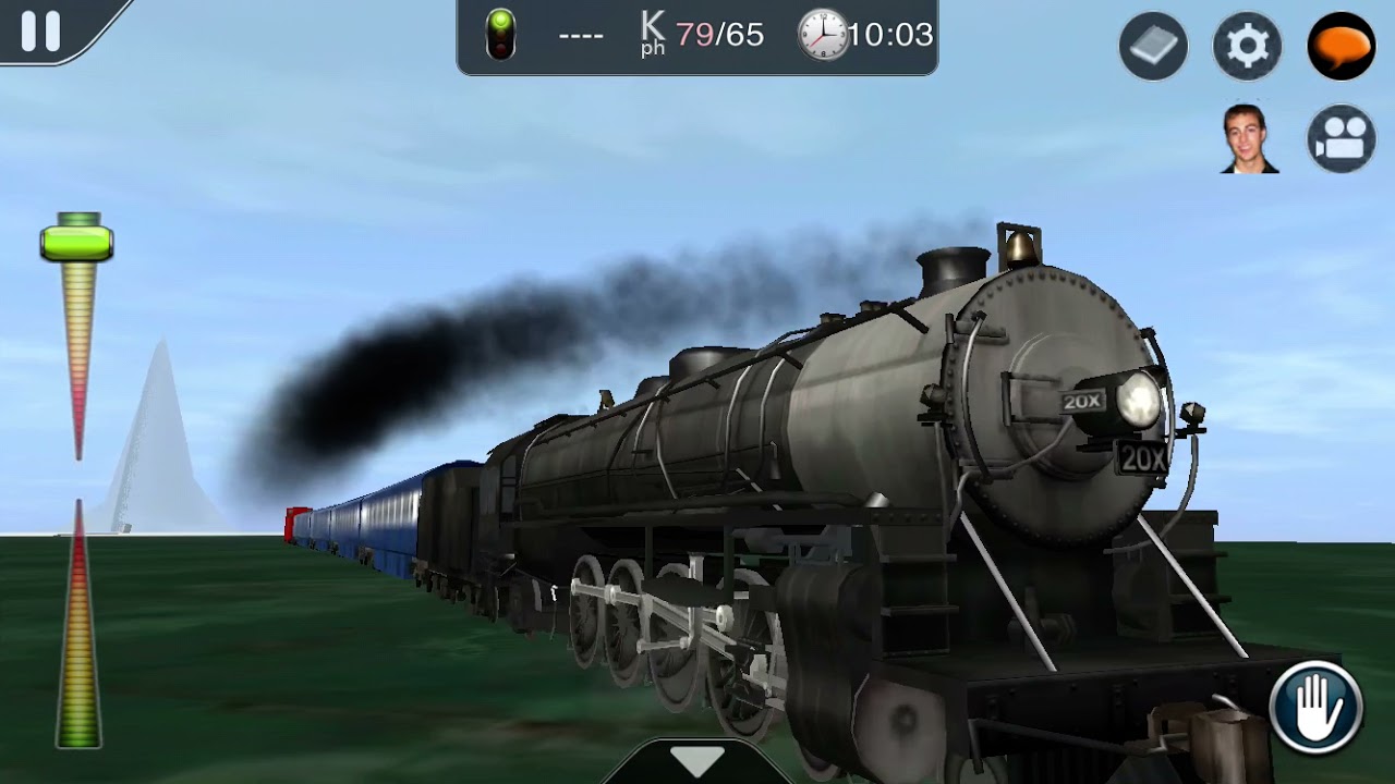 The polar express was going too fast to stop on the ice and reached north pole | JKrish Studios