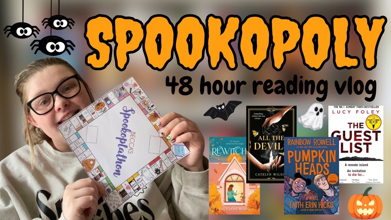 Spookoplathon Board Chooses What I Read For 48 Hours!