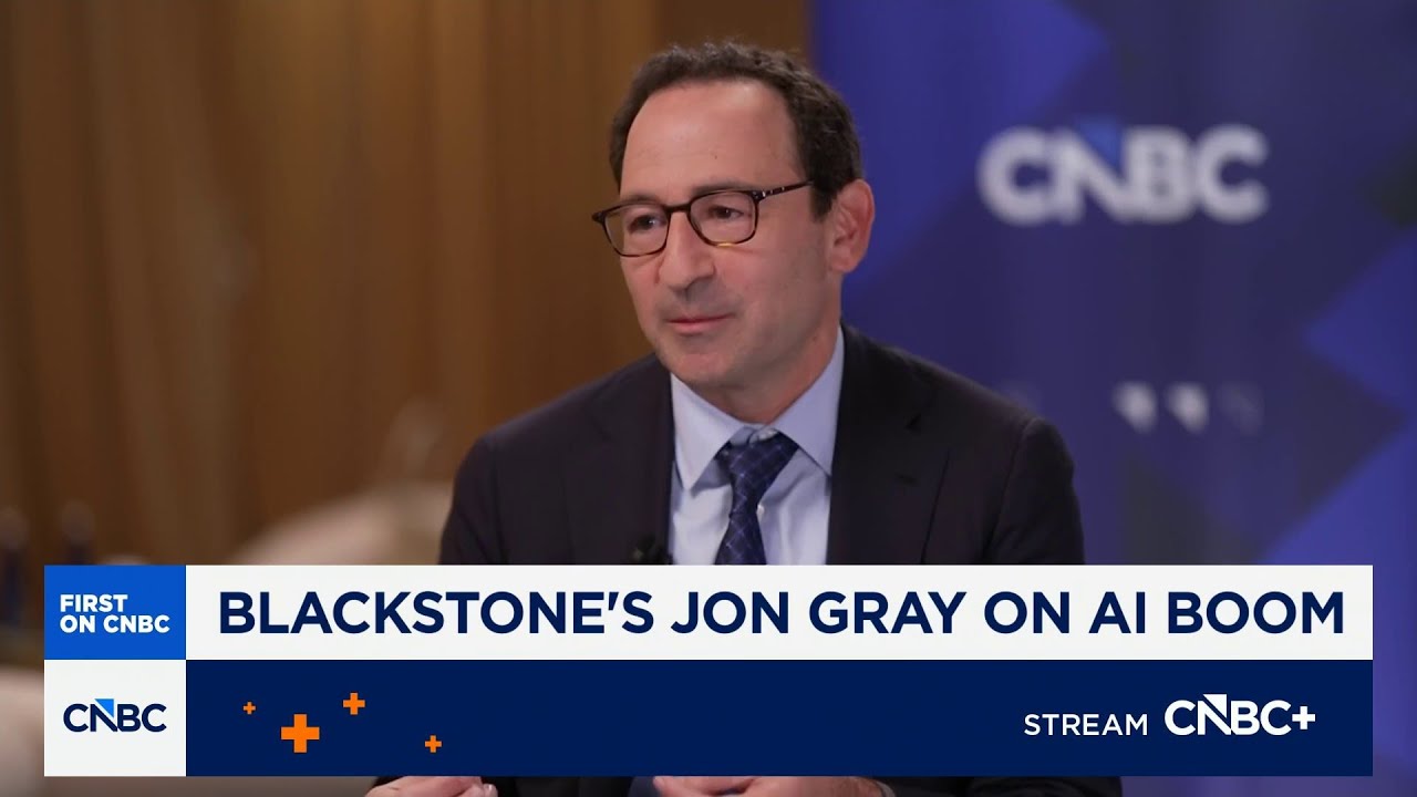 Президент Blackstone Джон Грей обсуждает новое партнерство с Anthropic