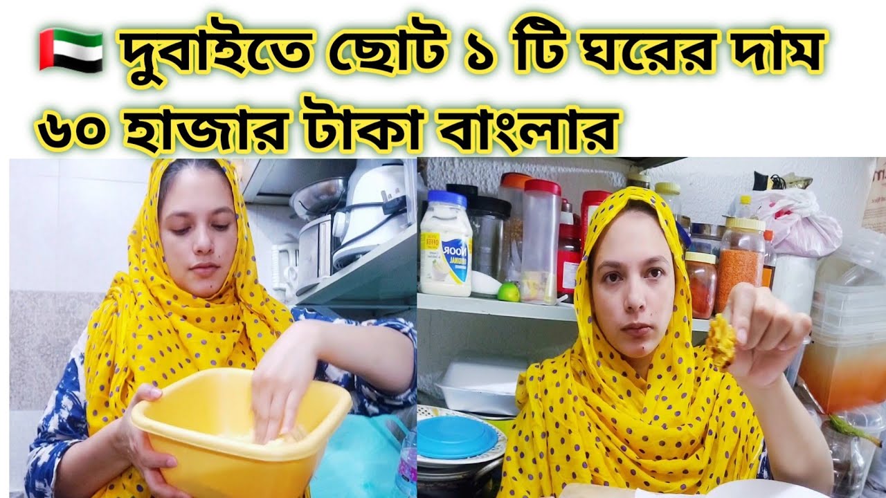 🇦🇪 দুবাই তে বাংলার ৬০ হাজার টাকার বাসা ভাড়া দেখেন