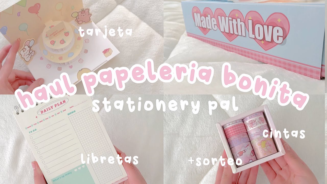 Probando papelería asiática + SORTEO! @Stationery Pal / Black Friday