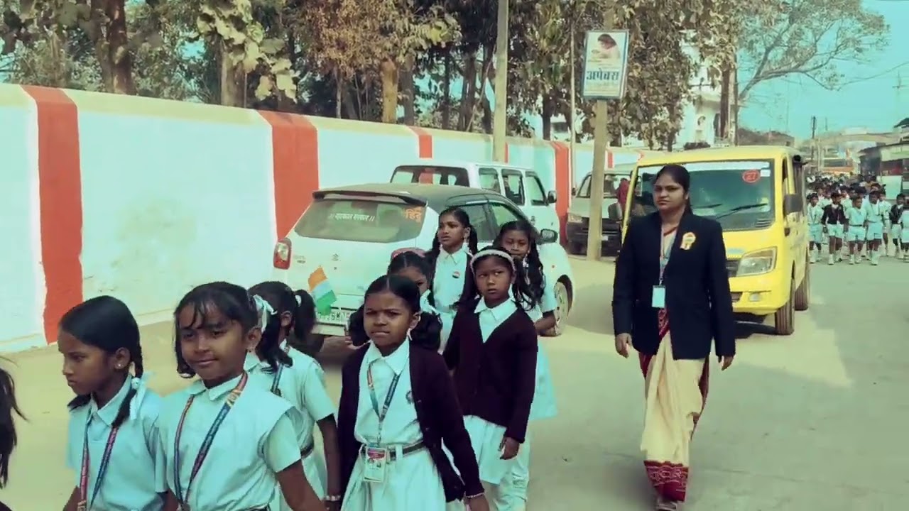 गणतंत्र दिवस समारोह 2025–26, स.शि.म.उ.मा.विद्यालय चंद्रपुर।