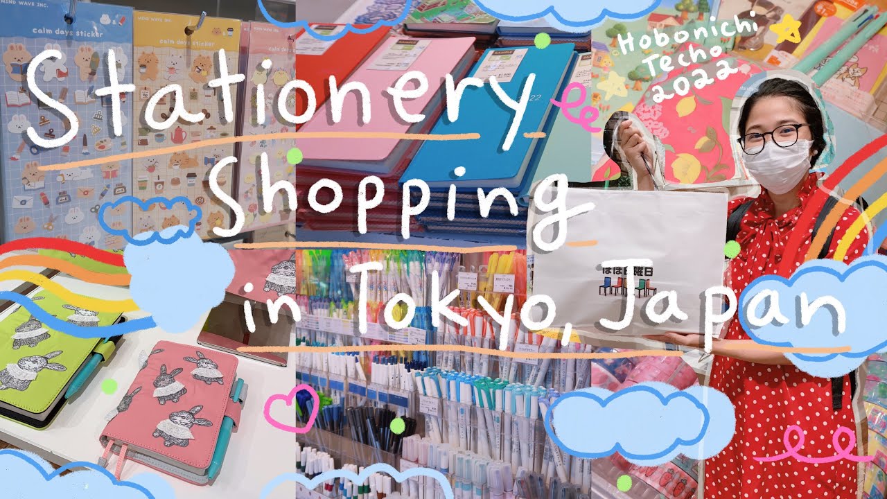 Hobonichi Techo 2022 Haul + Stationery Shop Tour in Tokyo (LoFT Shibuya & HOBONICHI CultureN) 🌈