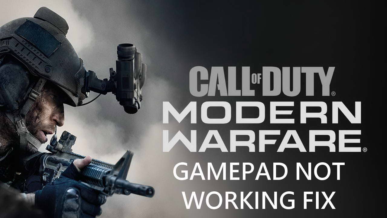 Call of Duty Modern Warfare gamepad not working fix   Steering Wheel not detected fix   Repair gamep