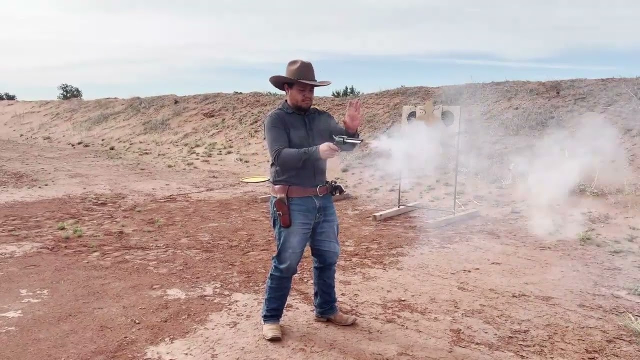 Fast Draw Target Practice W/ Live Ammo / Wax Bullets