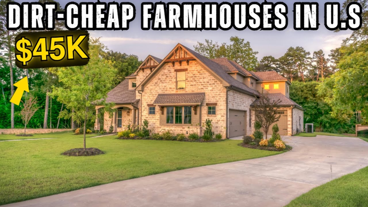 TOP 10 DIRT CHEAP FARMHOUSES in Kentucky That Will Blow Your Mind!