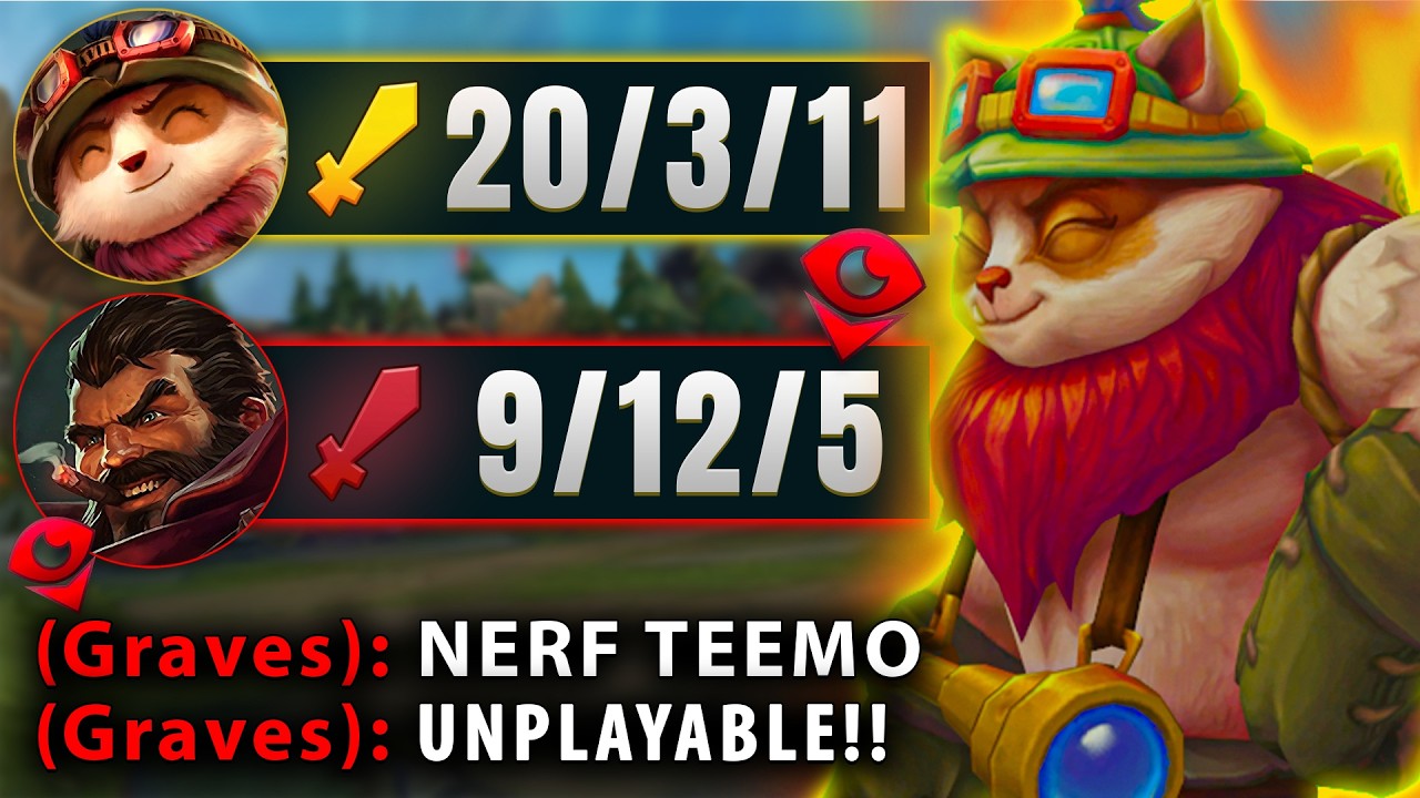 FULL AP TEEMO JUNGLE IS THE SECRET TO FREE LP
