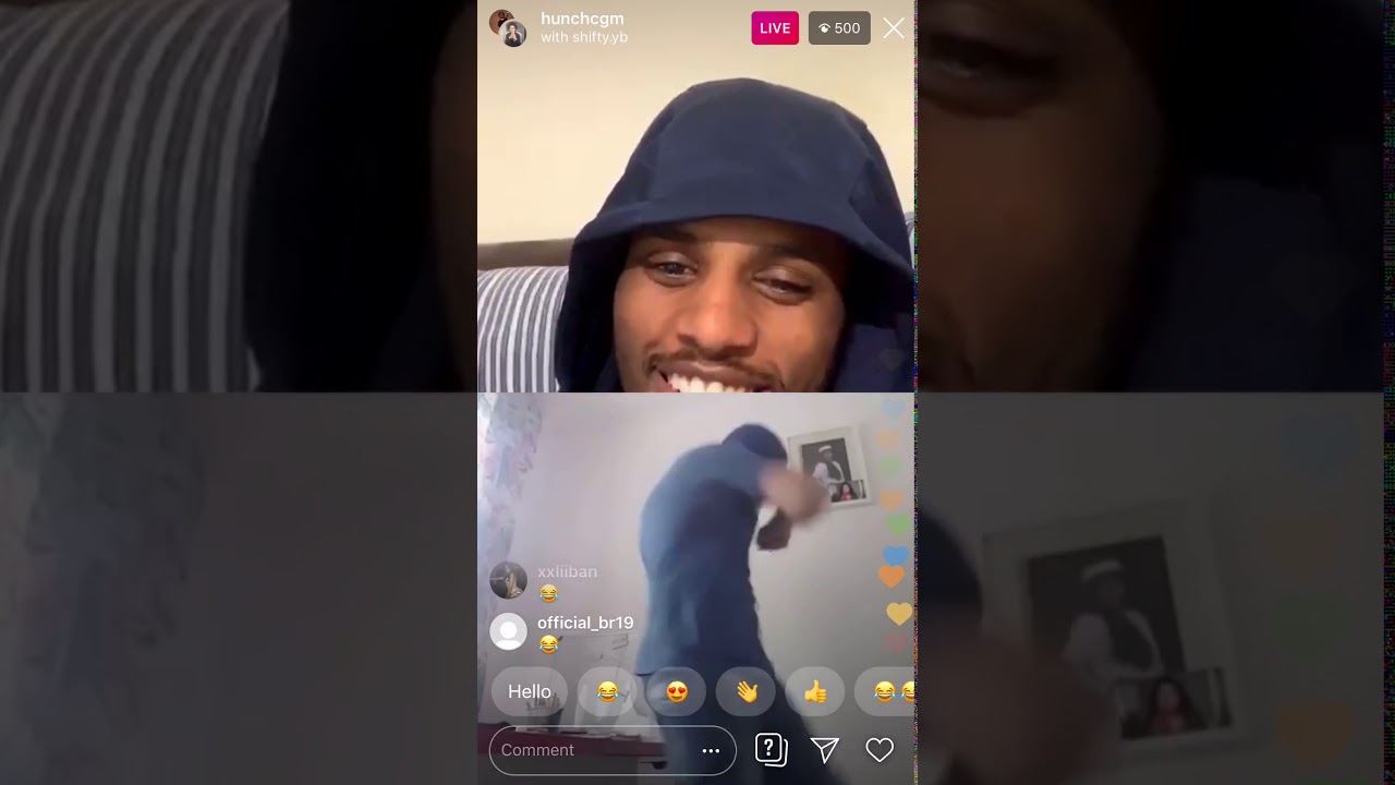 (CGM) HORRID 1 ON LIVE WITH A FUNNY FAN 😂😂 GETS PRESSURED BY HORRID1 😂😂 FUNNIEST LIVE EVER