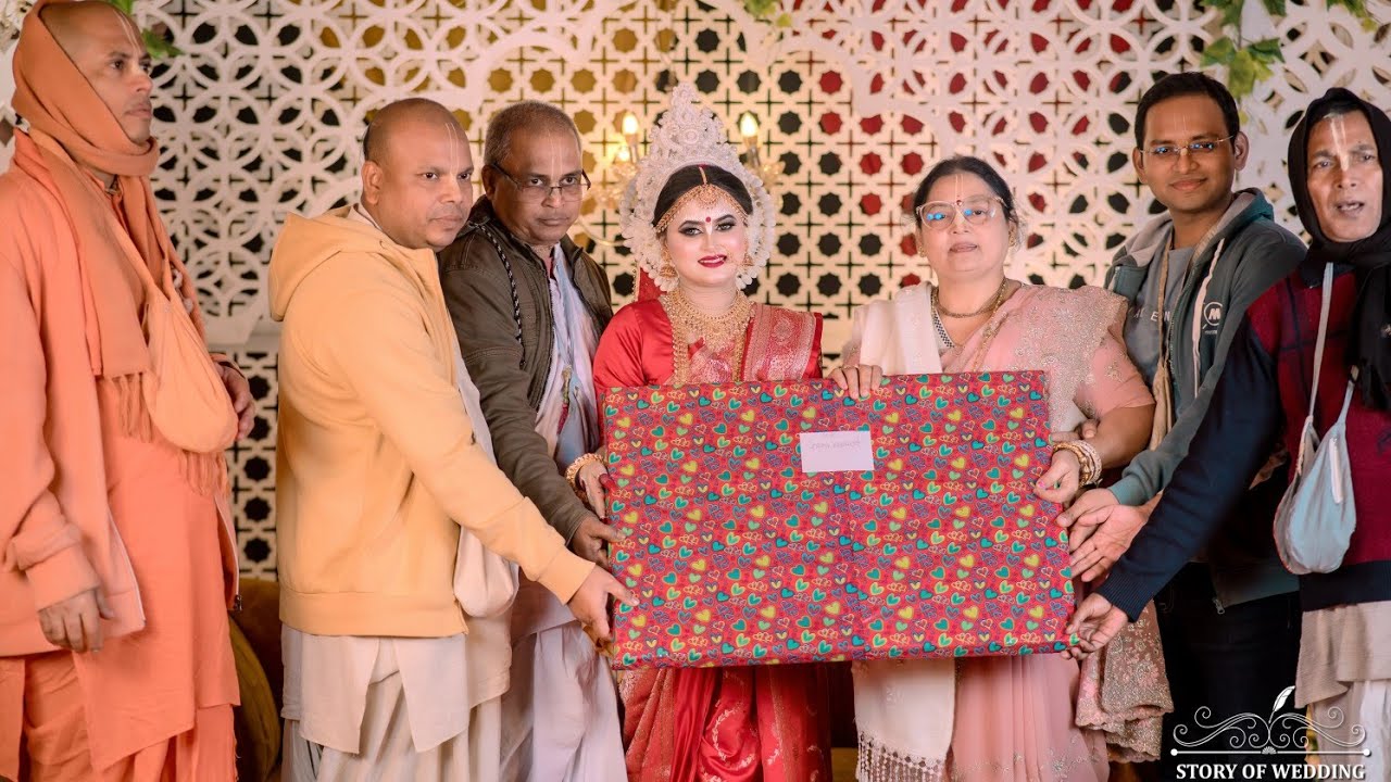 PurnaNandini Radhika Devi Dasi Manik Roy wedding part 3