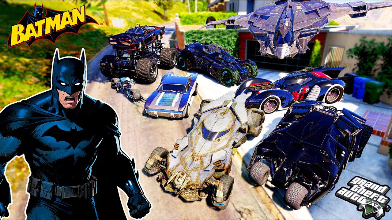 Franklin Steals BATMAN's Most EXPENSIVE Cars!