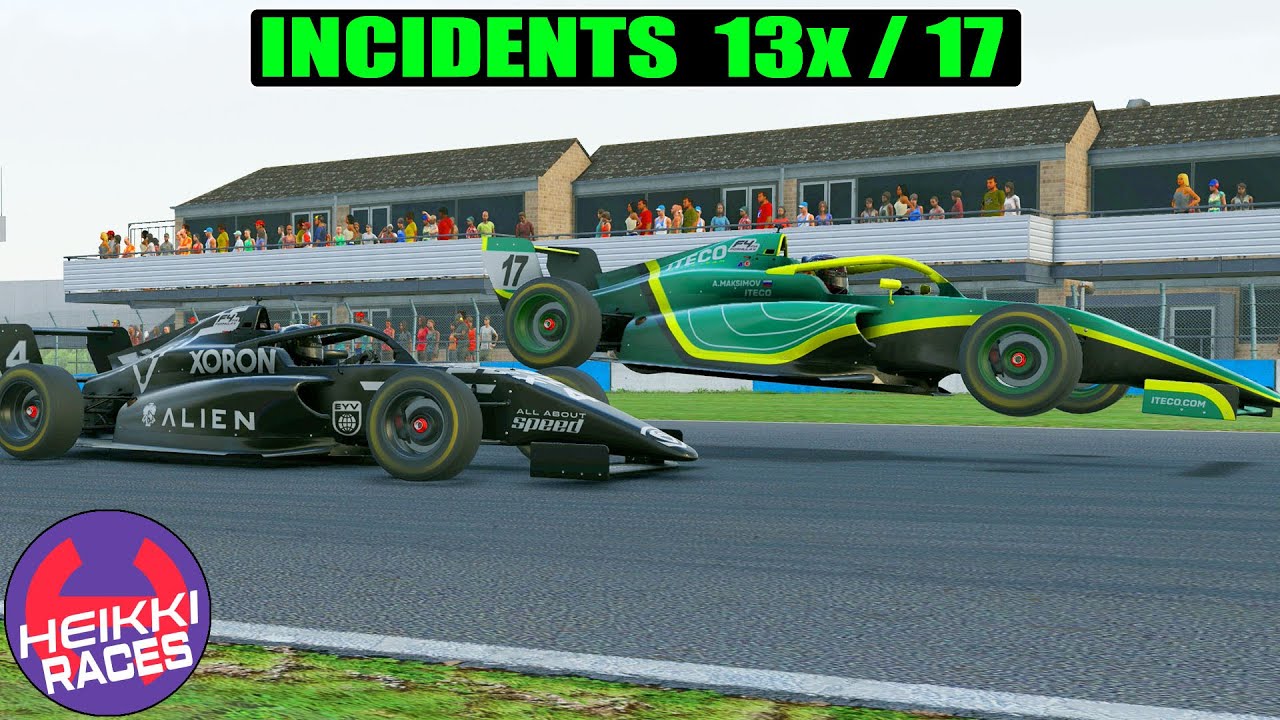 ⚠️ Al borde de la descalificación ⚠️ (iRacing / Donington F4) || Heikki360ES