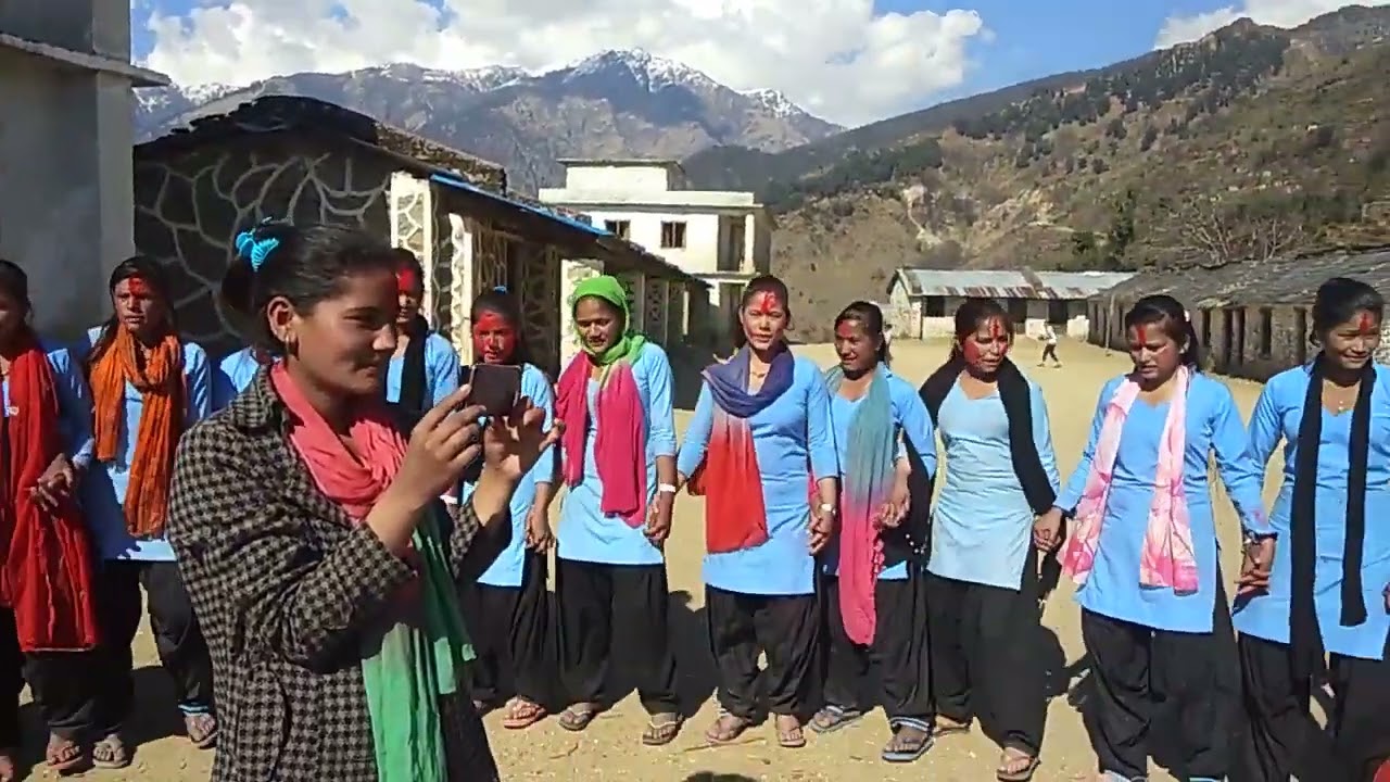 नेटाकोटमा लगाइएको डेउडा खेल । म पढेको बिद्यालय Miss you  all