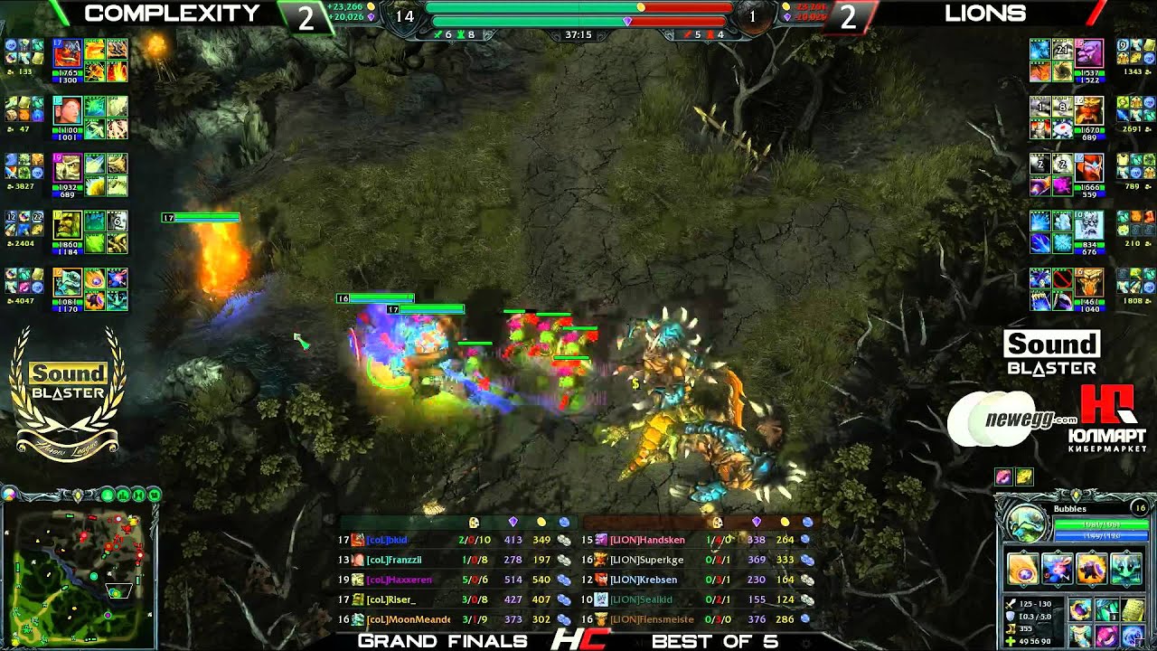 Sound Blaster Heroes League Grand Finals - LION vs coL game 5