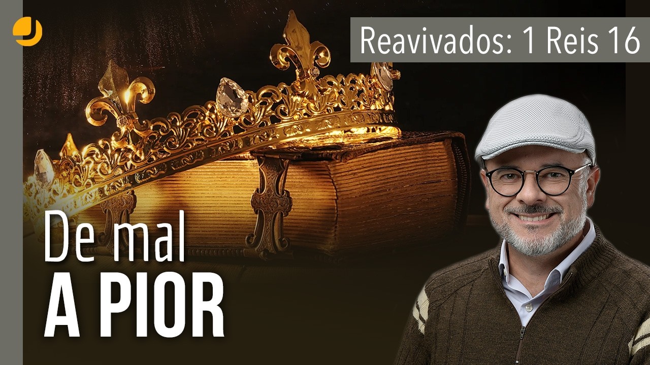 REAVIVADOS POR SUA PALAVRA: 1 Reis 16 | Michelson Borges #rpsp #biblia #reis