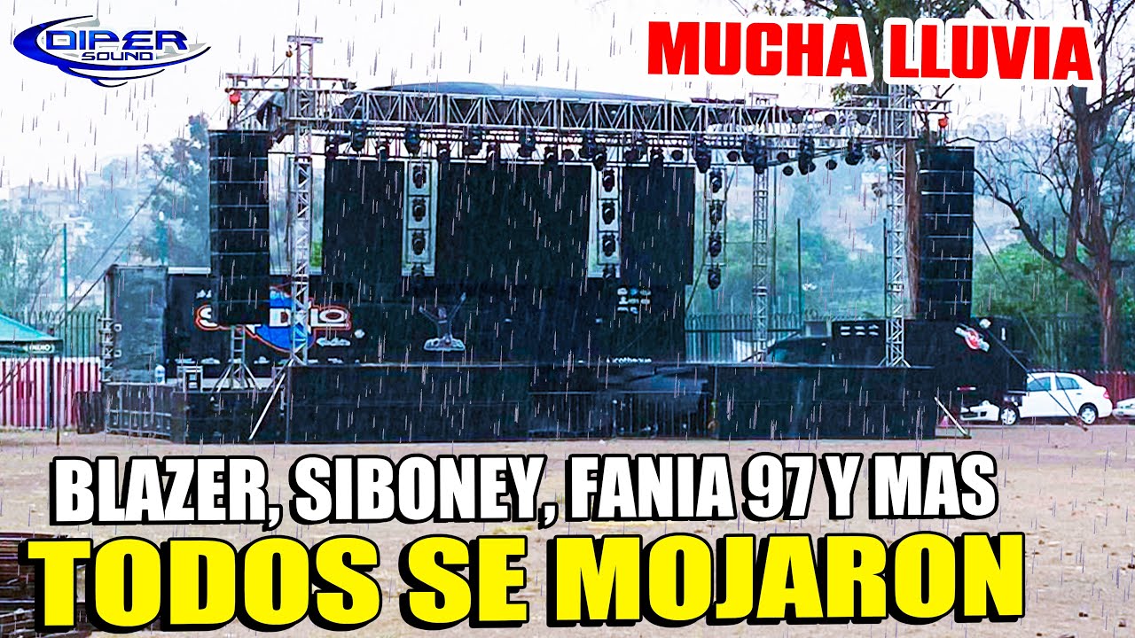 EN EL ANIVERSARIO DE BLAZER LE LLOVIO A LA CONGA, SIBONEY, FANIA 97 Y SKANDALO