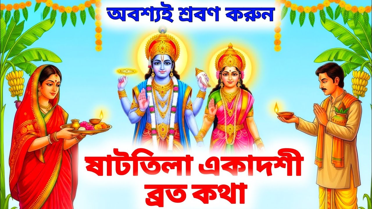 ষটতিলা একাদশী ব্রতকথা | Shattila Ekadashi Vrat Mahatmya Katha | Ekadashi Vrat Katha |