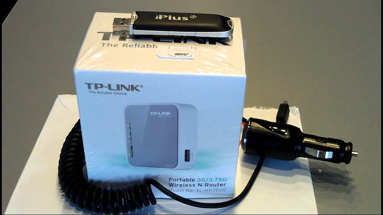 Darmowy internet w aucie Free internet in the car in Poland aero2 TP-LINK TL-MR3020 cz.1