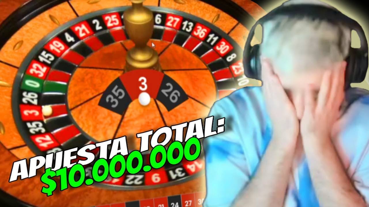 LUDOPAT&Iacute;A EXTREMA en la RULETA de RECUPERAR $5.000.000 a $50.000.000