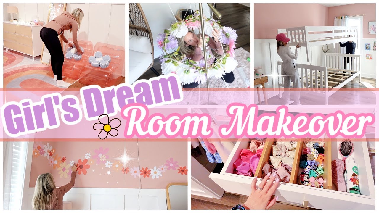 *NEW* GIRLS BEDROOM MAKEOVER 2024 SHARED BEDROOM MAKEOVER TIFFANI BEASTON HOMEMAKING 2024