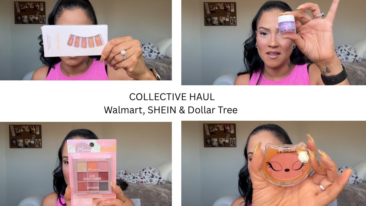 VIRAL Collective Beauty Haul  | Walmart, Dollar Tree & SHEIN | Spring 2025