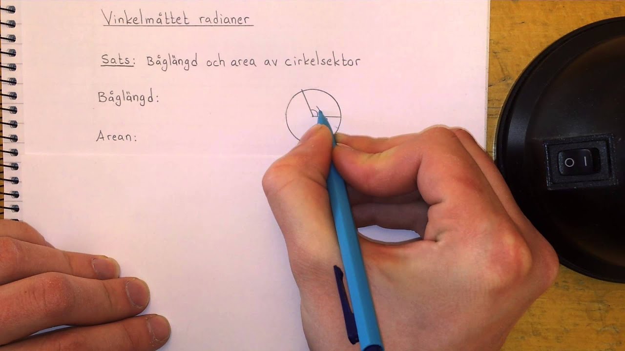 Ma4 Vinkelm&aring;ttet radianer