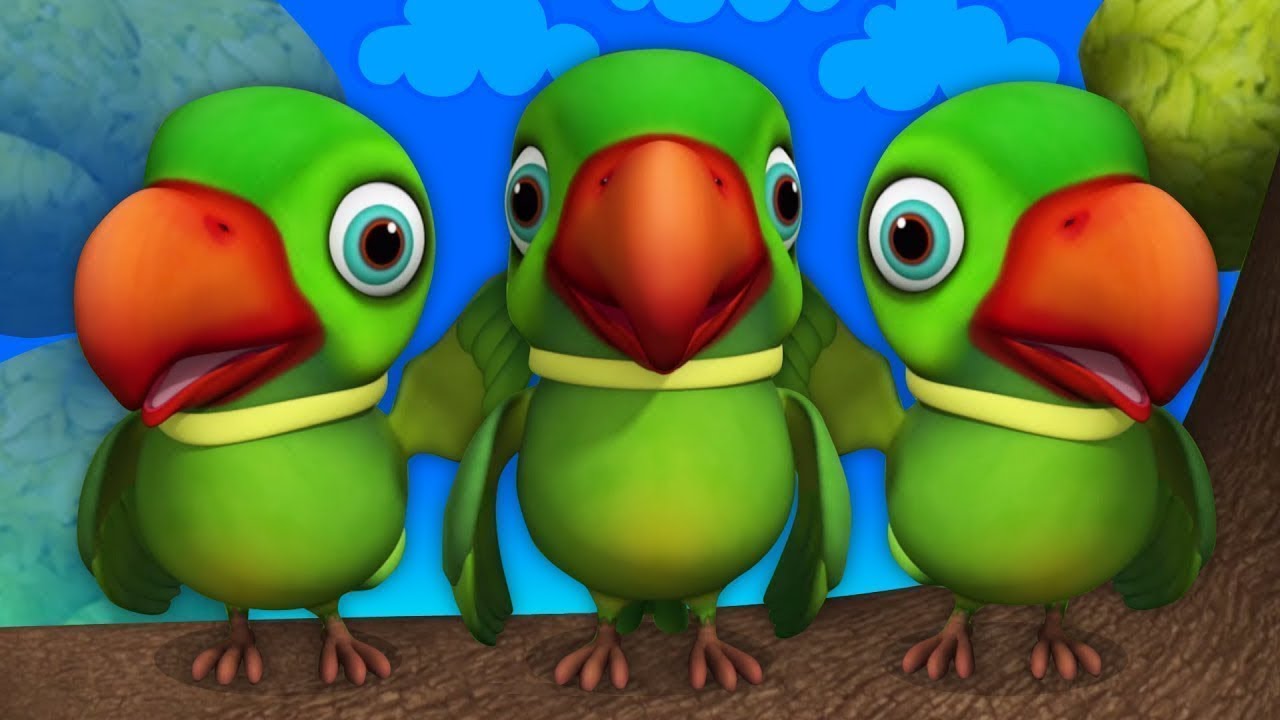 Main Tota Hare Rang Ka   Hindi Rhymes   मैं तोता मैं तोता   Hindi Rhymes For Kids   Baby Songs Hindi