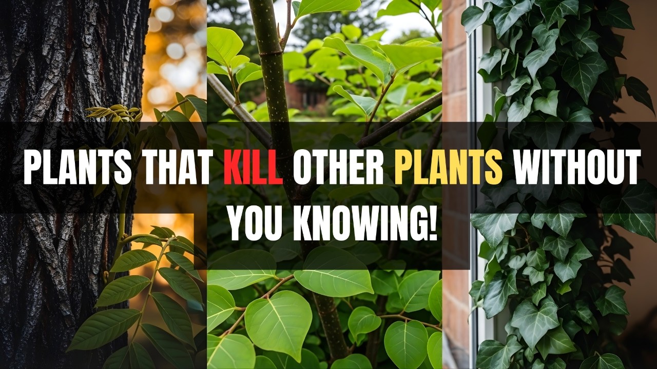 10 Plants That Kill Other Plants Without You Knowing