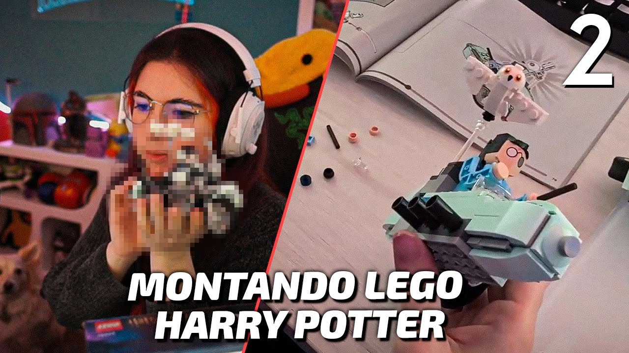 ¿Así viaja Harry Potter? 🤔 Montando Legos #2