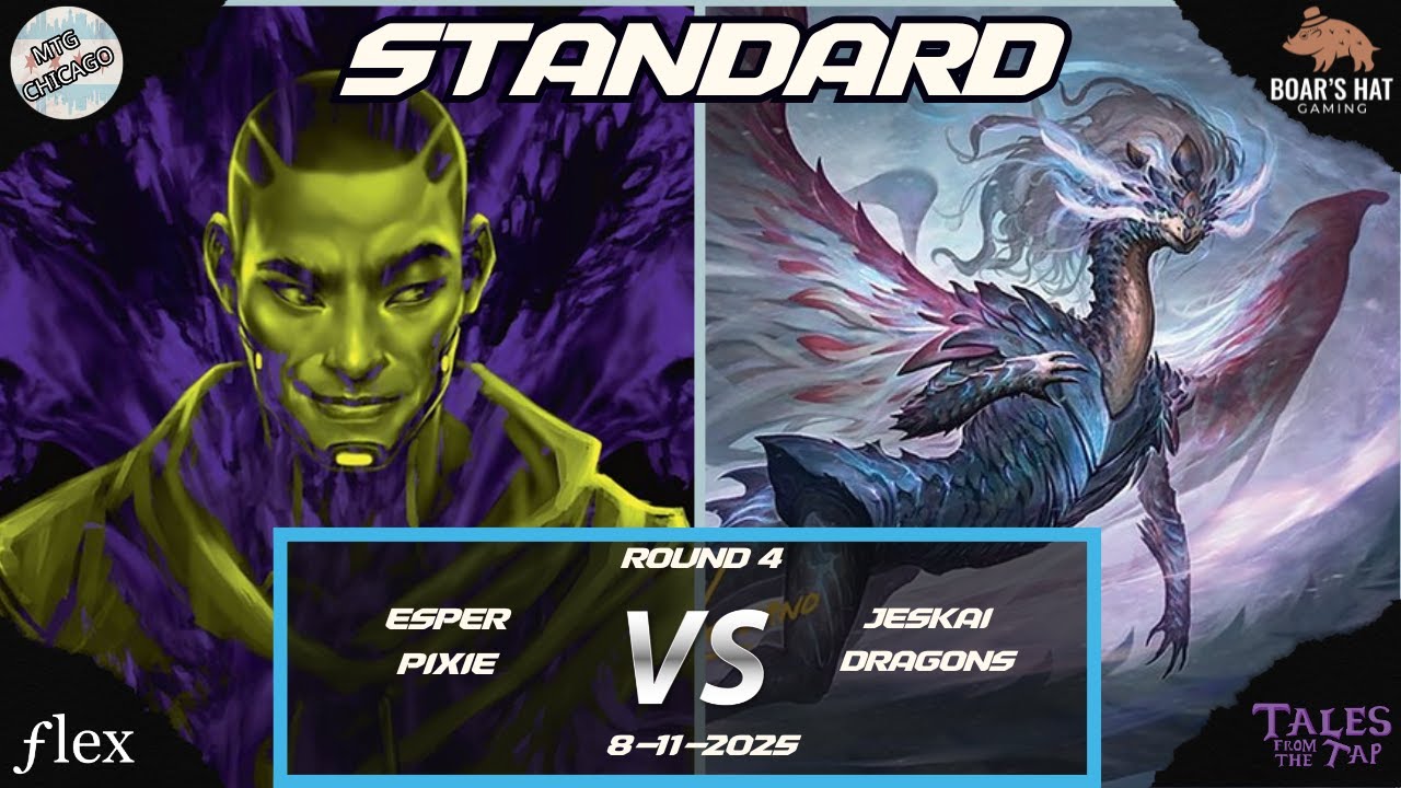 Esper Pixie VS Jeskai Dragons   [MTG Standard Round 4]
